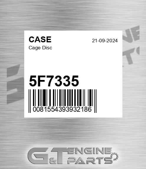 5F7335 Cage Disc