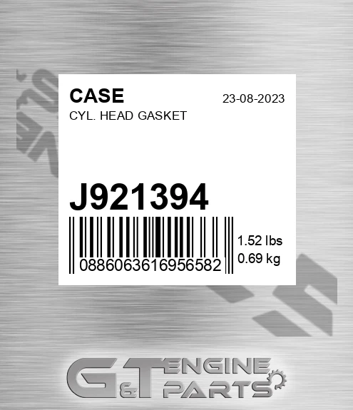 J921394 CASE Cyl. Head Gasket