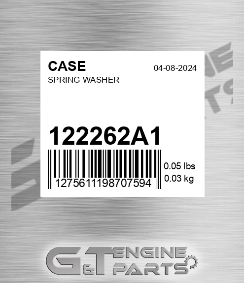 122262A1 Spring Washer