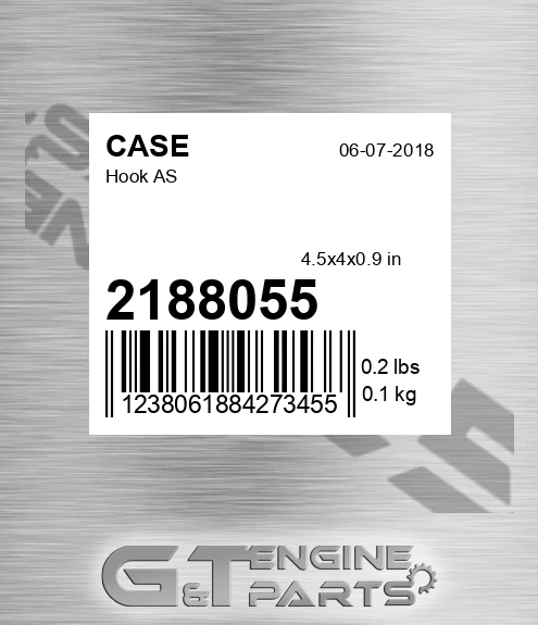 2188055 CASE Hook As