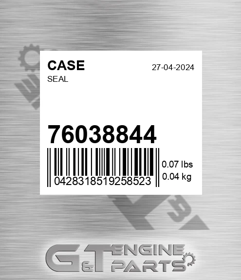 76038844 Seal