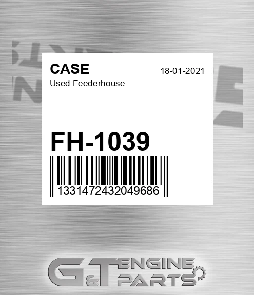 FH-1039 Used Feederhouse