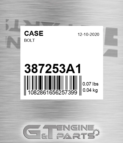 387253A1 Bolt