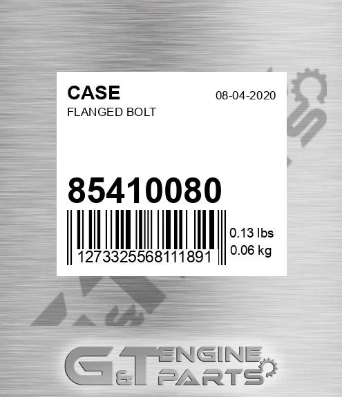 854-10080 Flanged Bolt