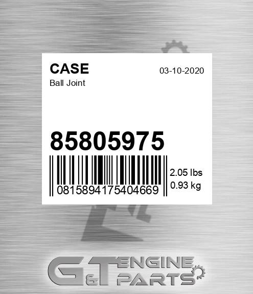 85805975 Ball Joint