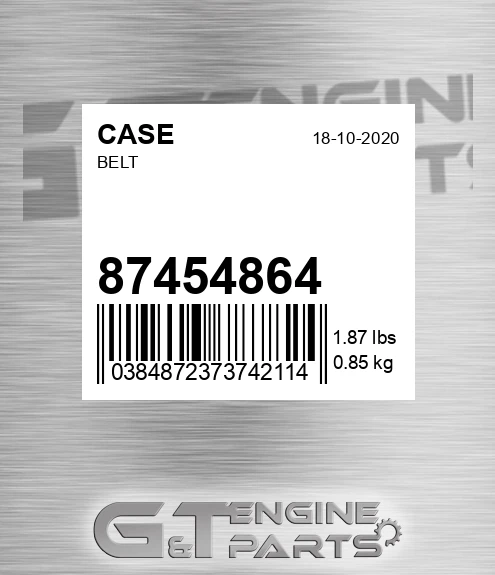87454864 Belt