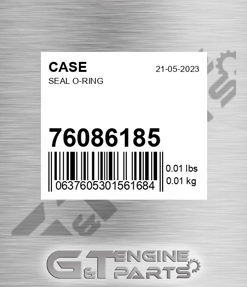 76086185 Seal O-ring