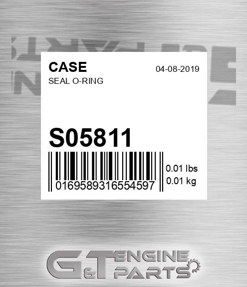 S05811 Seal O-ring