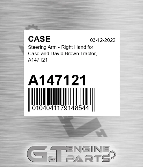 A147121 Steering Arm - Right Hand For And David Brown Tractor,