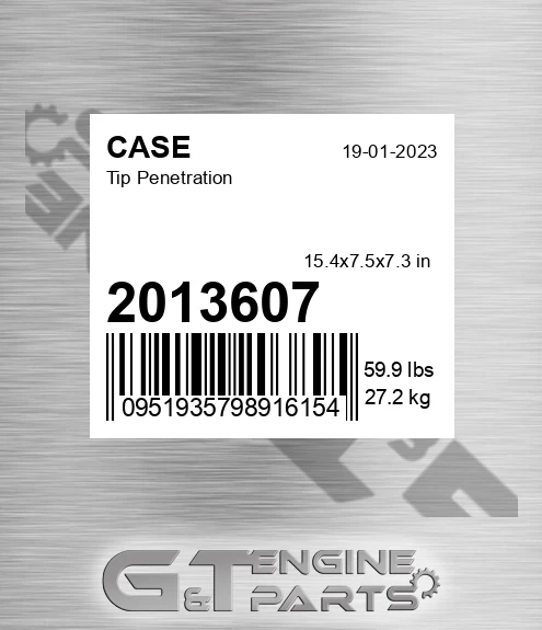 2013607 Tip Penetration
