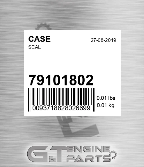 79101802 CASE Seal