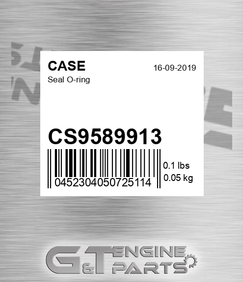 CS9589913 Seal O-ring
