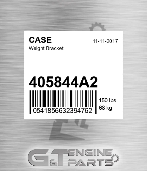 405844A2 Weight Bracket