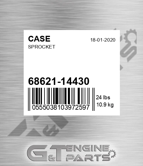 68621-14430 Sprocket for CASE