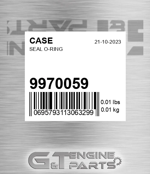 9970059 CASE Seal O-ring