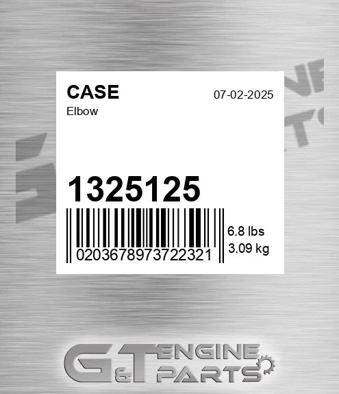 1325125 CASE Elbow
