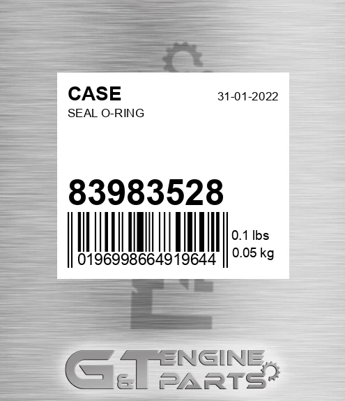 83983528 Seal O-ring