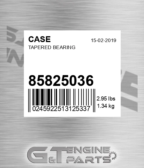 85825036 Tapered Bearing