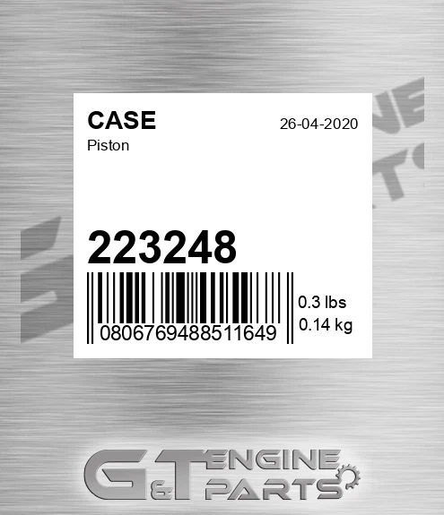 223248 CASE Piston