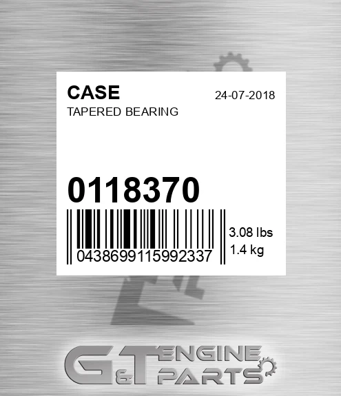 0118370 Tapered Bearing