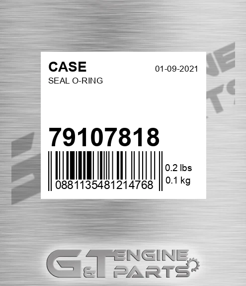 79107818 Seal O-ring