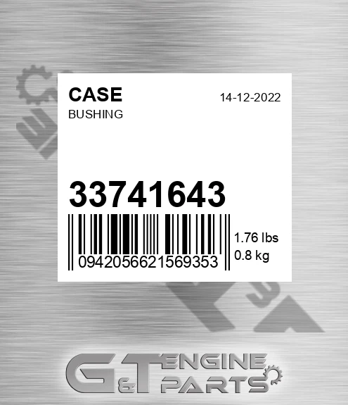 33741643 Bushing