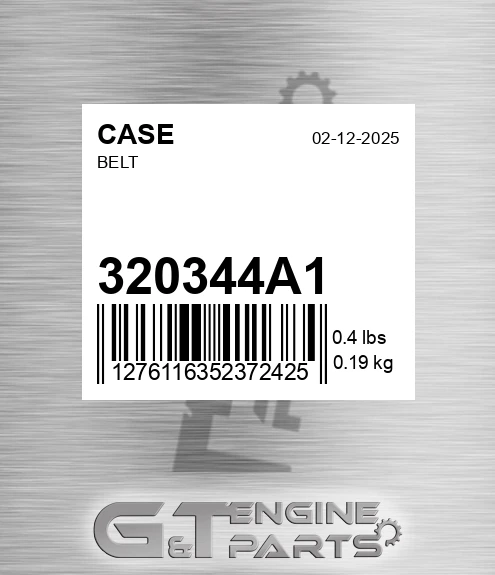 320344A1 Belt