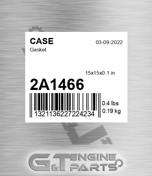 2A1466 Gasket