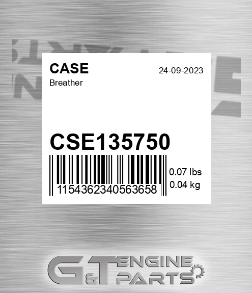 CSE135750 Breather for CASE