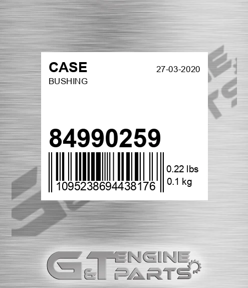84990259 CASE Bushing