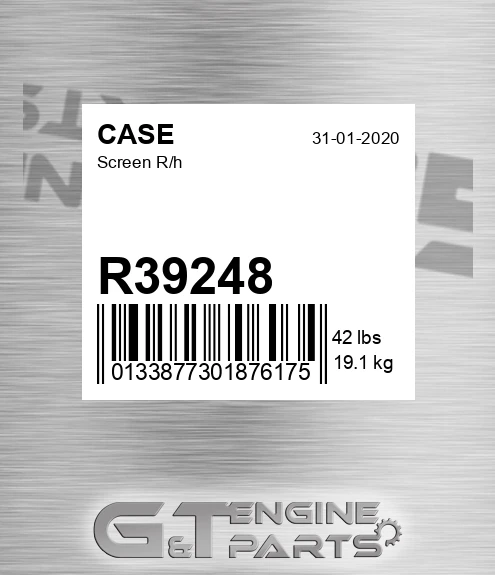 R39248 Screen R/h