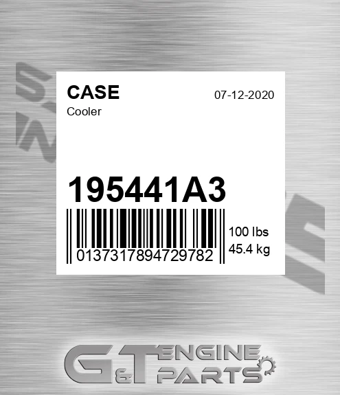 195441A3 CASE Cooler