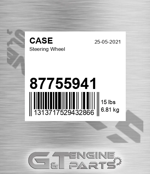 87755941 Steering Wheel for CASE