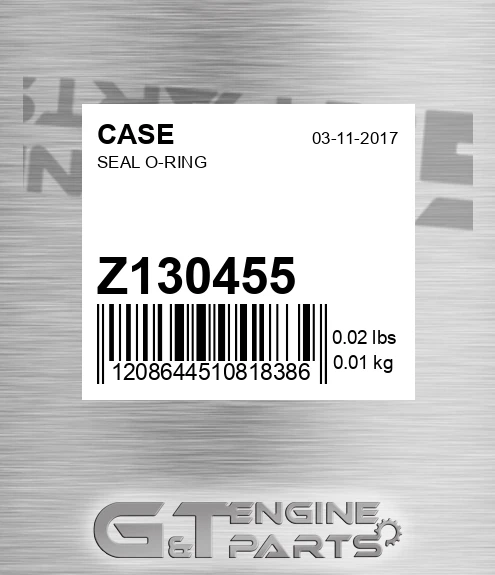 Z130455 Seal O-ring