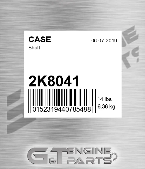 2K8041 Shaft