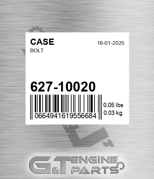 627-10020 Bolt