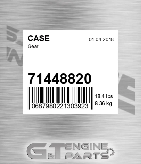 71448820 Gear