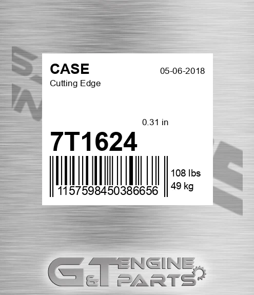 7T1624 CASE Cutting Edge
