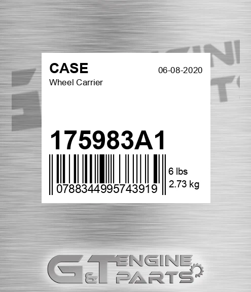 175983A1 CASE Wheel Carrier