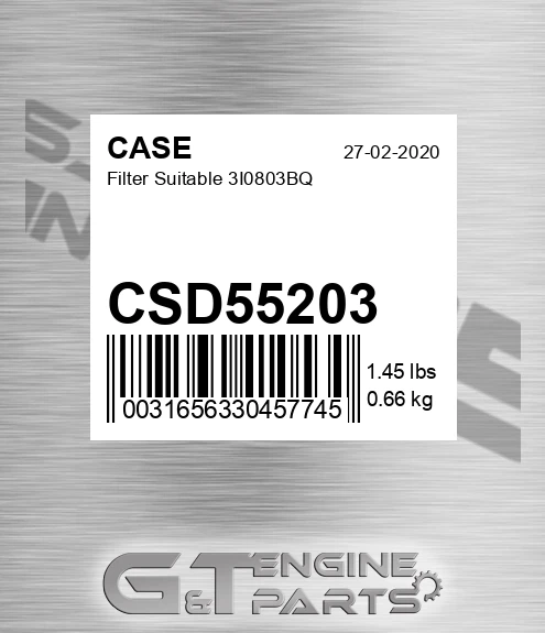 CSD55203 Filter Suitable 3i0803bq