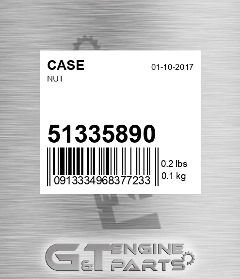 51335890 Nut