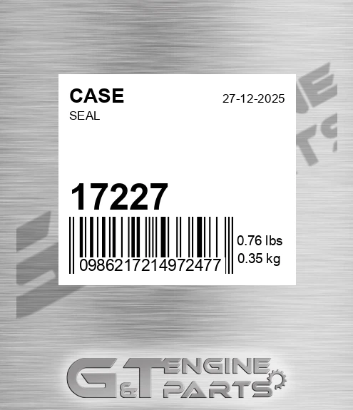 17227 CASE Seal