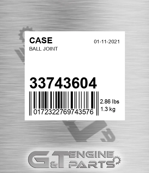 33743604 Ball Joint