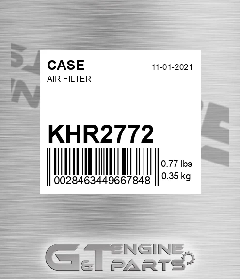 KHR2772 CASE Air Filter