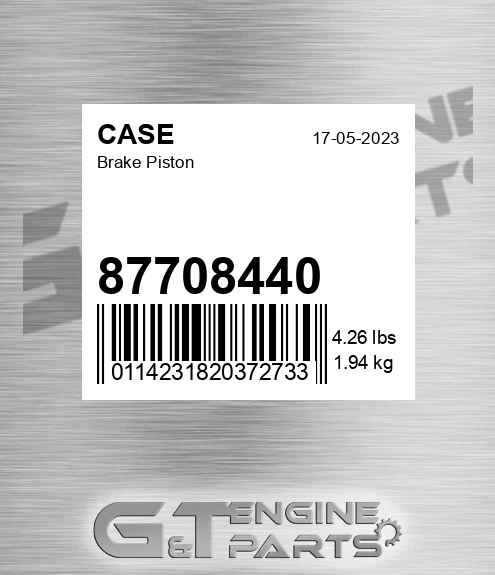 87708440 Brake Piston