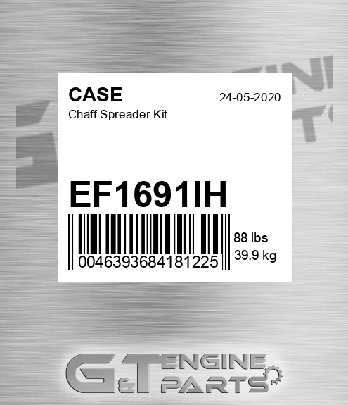 EF1691IH Chaff Spreader Kit