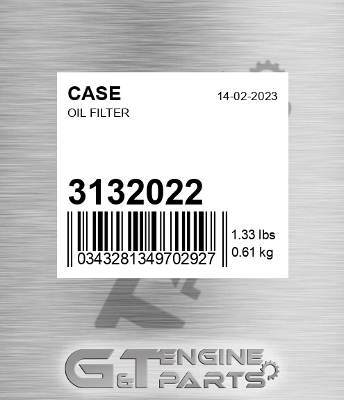 3132022 CASE Oil Filter