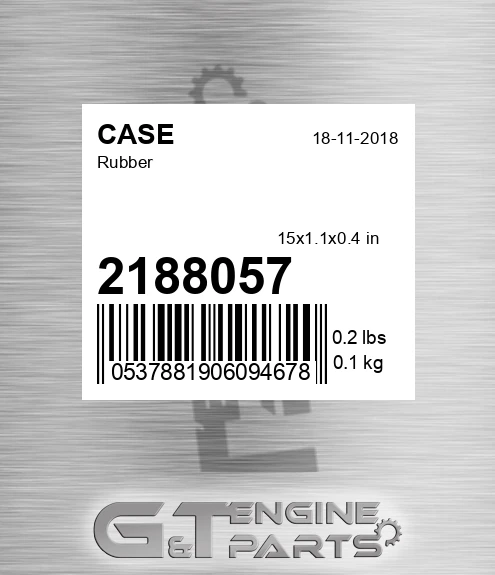 2188057 CASE Rubber