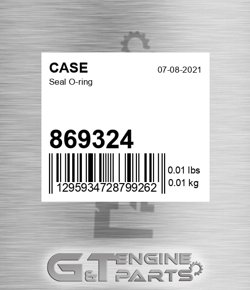 869324 Seal O-ring