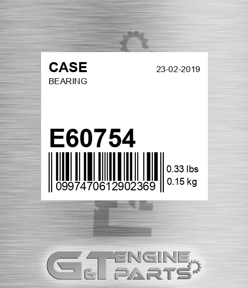 E60754 Bearing